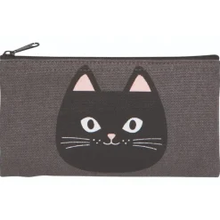 Cat Cosmetic or Snack Storage Bags Set of 2