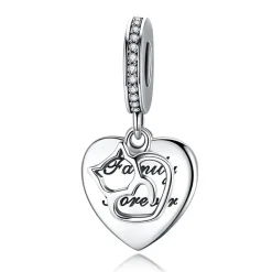 Cat Lovers Pandora Style Charm Collection Sterling Silver