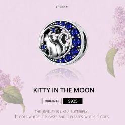 Cat Lovers Pandora Style Charm Collection Sterling Silver