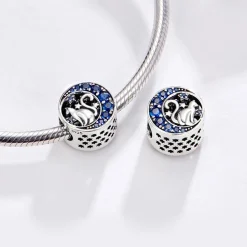 Cat Lovers Pandora Style Charm Collection Sterling Silver