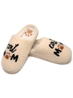 Cat Mom Slide In Slippers