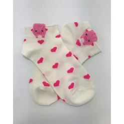 Cat or Dog Ankle Socks Athletic Socks With Cute Animals