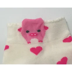 Cat or Dog Ankle Socks Athletic Socks With Cute Animals