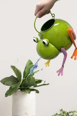 Cat Watering Can-Colorful Enameled Metal