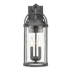 Catalonia Multi Light Distressed Zinc Outdoor Wall Sconce