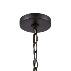 Cedar Park Oil Rubbed Bronze One-Light Outdoor Pendant Light