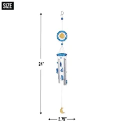 Celestial Sun and Moon Wind Chimes