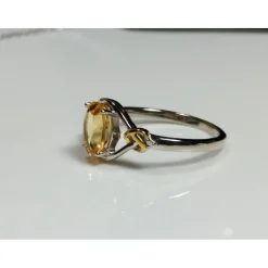 Celtic Love Knot Jewelry SET-Diamonds & REAL Gemstones in Sterling Silver