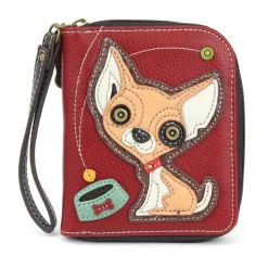 Chala Dog Zip Around Wallets-Carry your cards in dog gone good style!*