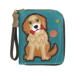 Chala Dog Zip Around Wallets-Carry your cards in dog gone good style!*