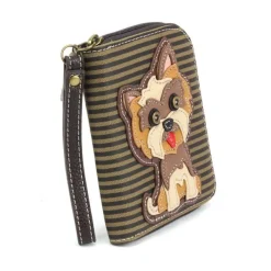 Chala Dog Zip Around Wallets-Carry your cards in dog gone good style!*