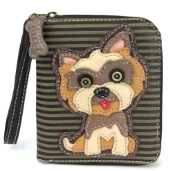 Chala Dog Zip Around Wallets-Carry your cards in dog gone good style!*