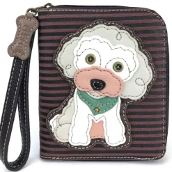 Chala Dog Zip Around Wallets-Carry your cards in dog gone good style!*