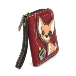 Chala Dog Zip Around Wallets-Carry your cards in dog gone good style!*