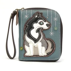 Chala Dog Zip Around Wallets-Carry your cards in dog gone good style!*