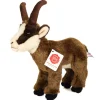 Chamois Brown Goat Plush Toy by Teddy Hermann 23 cm