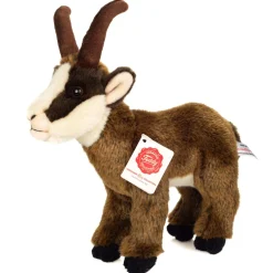 Chamois Brown Goat Plush Toy by Teddy Hermann 23 cm