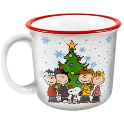 Charlie Brown Christmas Foil 20 oz Cup and Ceramic MUG