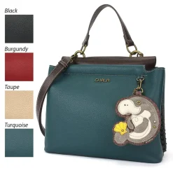 Charming Satchel by Chala, Your Choice of Key Chain! VEGAN