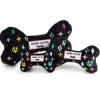 Chewy Vuiton Black Monogram Bone-Top Quality Funny Pet Toys!