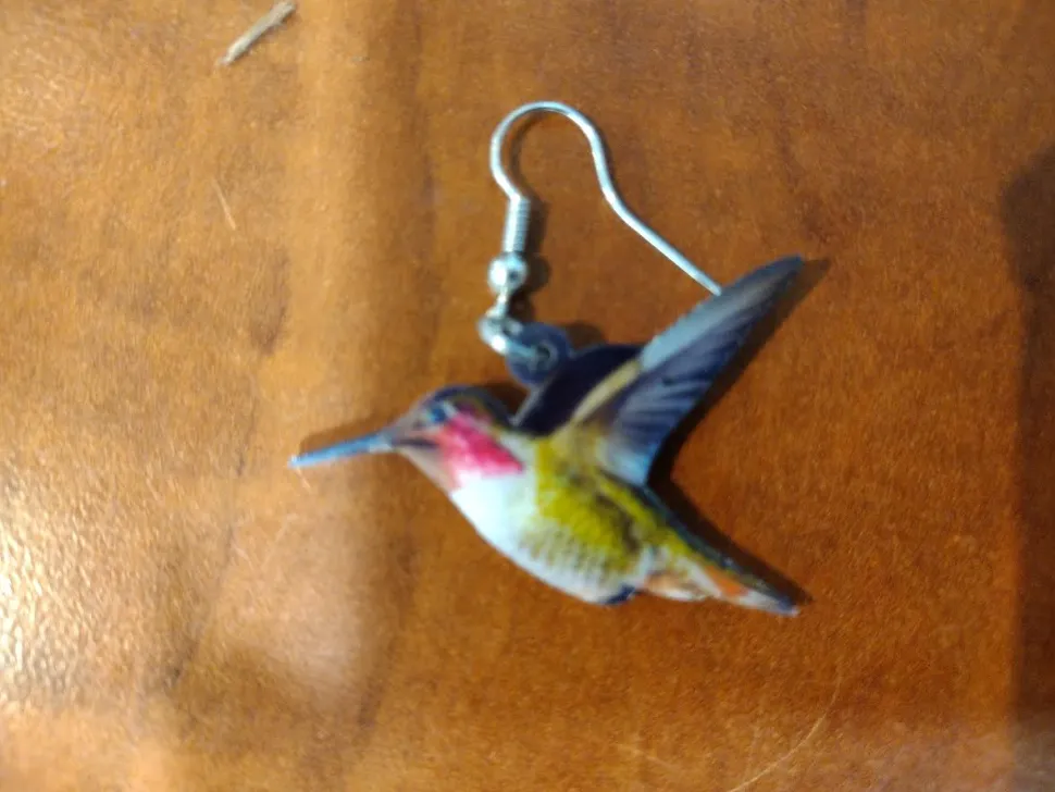 Chicken and Rooster and Bee and more Acrylic Animal Earrings