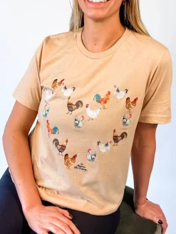 Chicken Heart' Graphic T Shirt American Farm Company