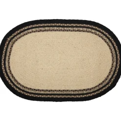 Chicken Jute Rug Oval 20x30 Perfect Farmhouse Decor