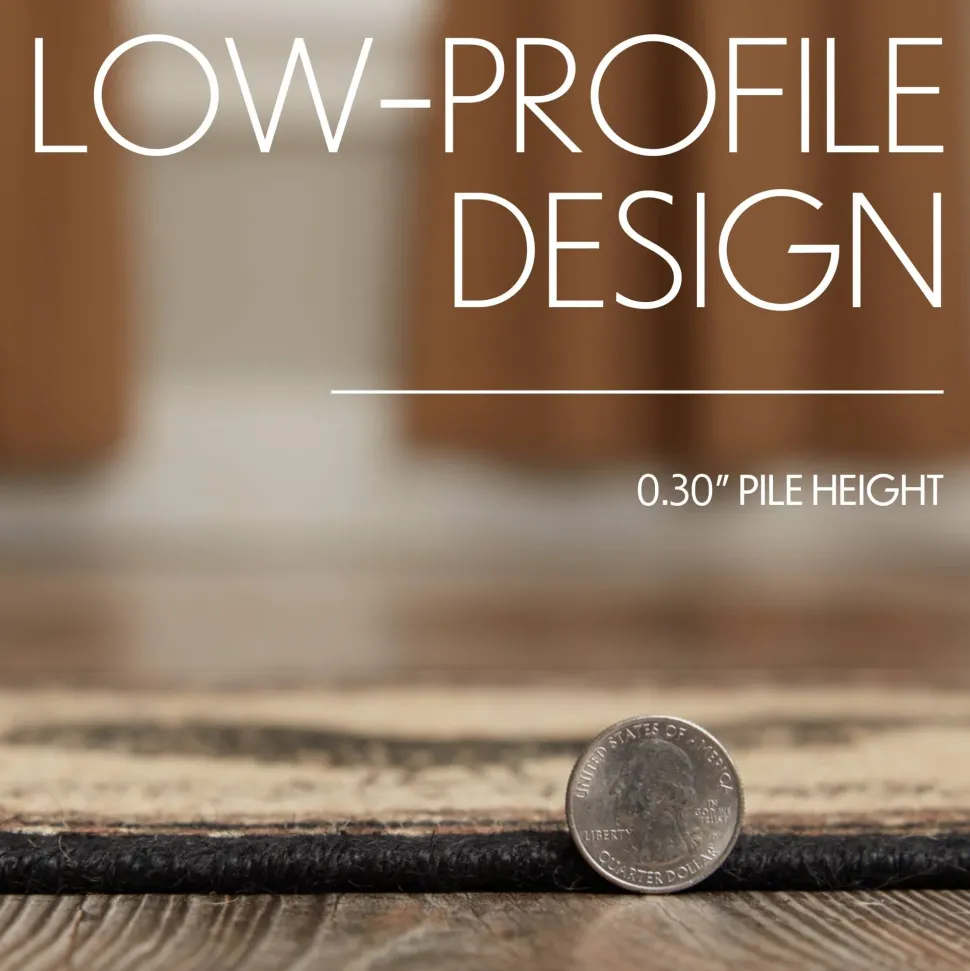 Chicken Jute Rug Oval 20x30 Perfect Farmhouse Decor