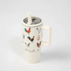 Chicken Lovers 20oz Stanley Style Spill Proof Insulated Tumbler