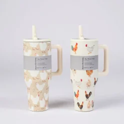 Chicken 40oz Stainless Steel Spill Proof Insulated Tumbler