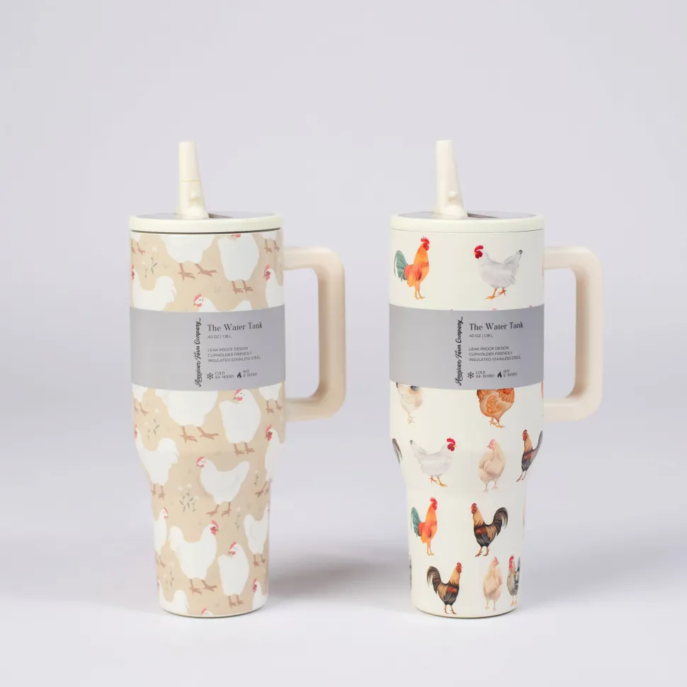 Chicken 40oz Stainless Steel Spill Proof Insulated Tumbler