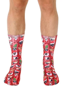 Christmas Dog Crew Socks So CUTE!