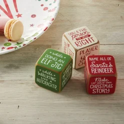 Christmas Get the Party Started Dice Cubes Fun!