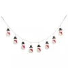 Christmas Metal Snowman Garland Imported Decoration for the Holiday Season
