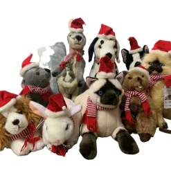 Christmas Scarf for Plush Animals
