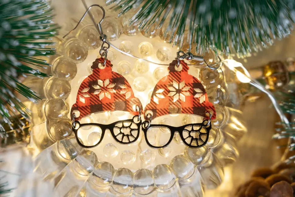 Christmas Story Earrings - You'll Shoot Your Eye Out!
