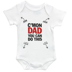 C'mon Dad Baby Onesie Gift for New Dad