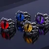 Colorful Eye in Bony Claws Ring- 4 Colors! Very Cool!