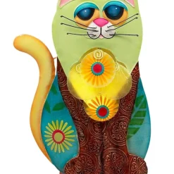 Colorful Goofy Cat Lamp by ZappoBz So Cute!