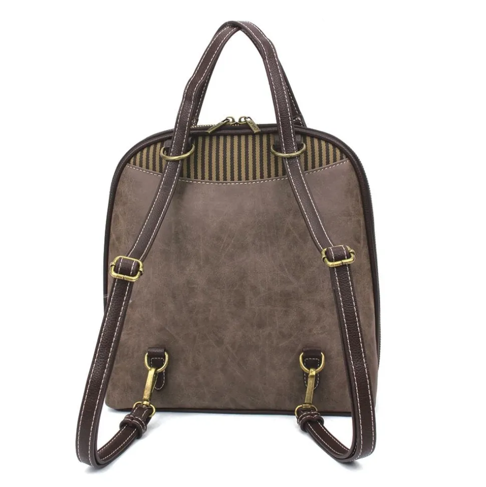 Convertible Backpack-Purse by Chala-Paw, Sunflower, Dragonfly, Sloth, Butterfly and Turtle Vegan*