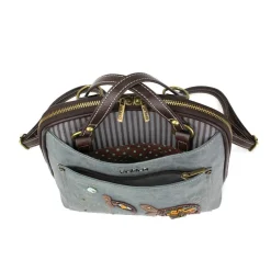 Convertible Backpack-Purse by Chala-Paw, Sunflower, Dragonfly, Sloth, Butterfly and Turtle Vegan*