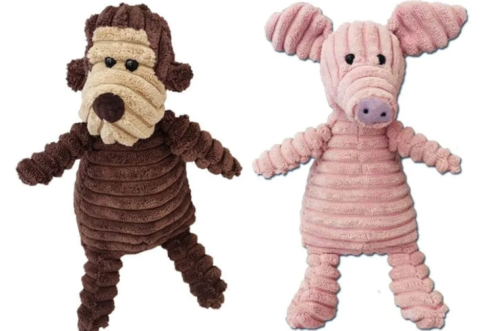 Corduroy Plush Funny Stuffed Dog