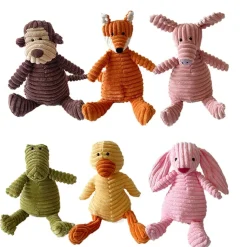 Corduroy Plush Funny Stuffed Dog