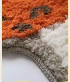 Cow Bathmat 73cm X 55cm Polyester