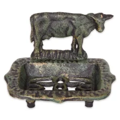 Cow Cast Iron Soap Dish