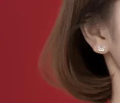 Cow Earrings Sterling SIlver Studs*