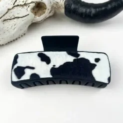 Cow Hair Claw Clips