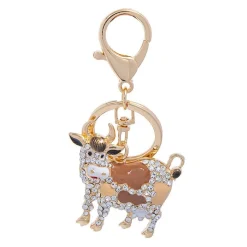 Cow Keychains Bling for Bovine Lovers!*