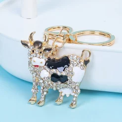 Cow Keychains Bling for Bovine Lovers!*