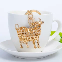 Cow Keychains Bling for Bovine Lovers!*